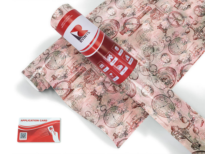 barometric romance steampunk Craft Vinyl Roll