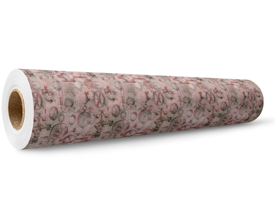 Barometric Romance Steampunk Wrap Film Wholesale Roll~Rwraps Series 914 Digitally Printed Vinyl Roll~5