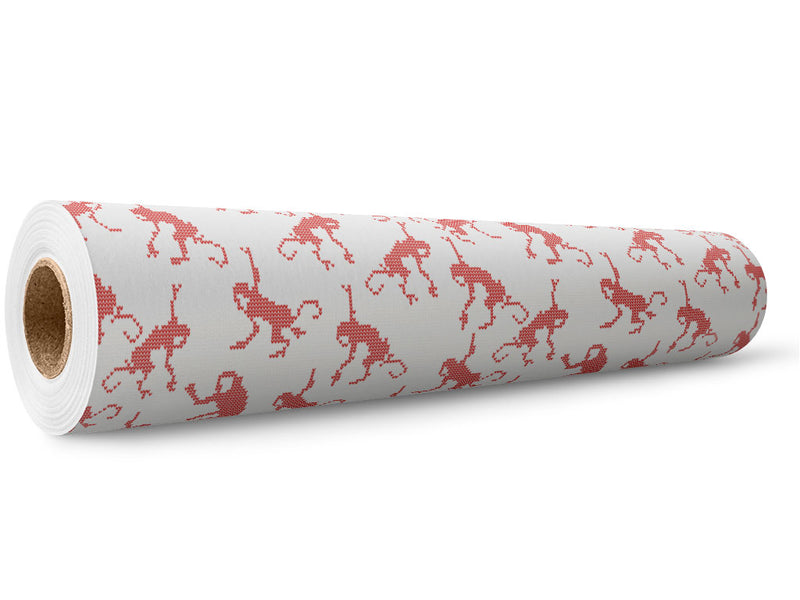 Barrel Full Primate Wrap Film Wholesale Roll~Rwraps Series 914 Digitally Printed Vinyl Roll~5
