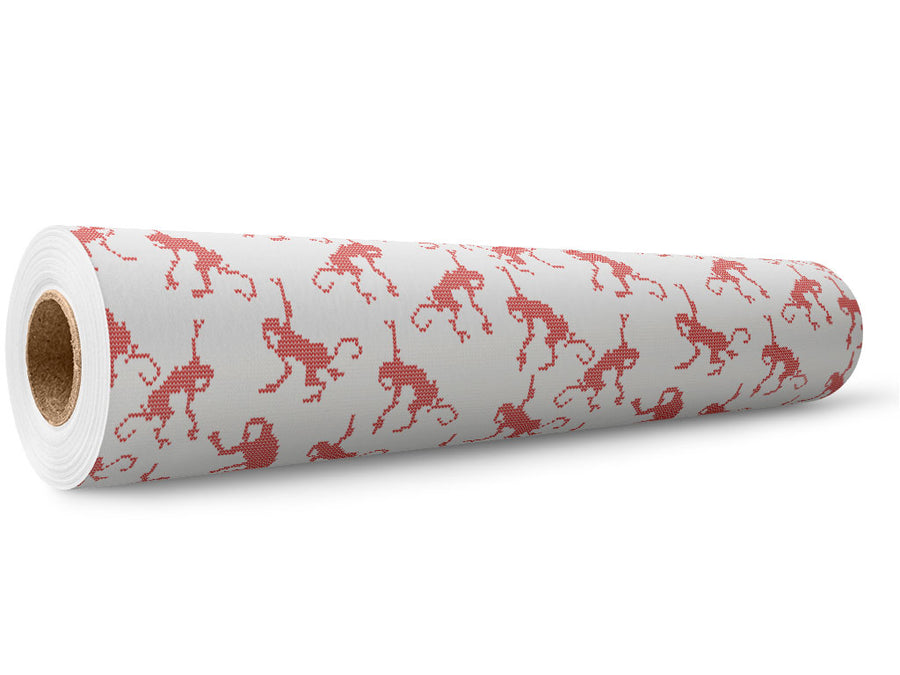 Barrel Full Primate Wrap Film Wholesale Roll~Rwraps Series 914 Digitally Printed Vinyl Roll~5