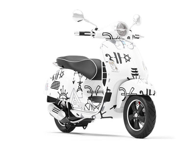 Basic Alchemy Mystic Vespa Scooter Wrap Film