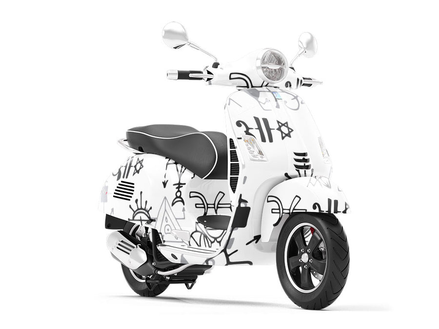Basic Alchemy Mystic Vespa Scooter Wrap Film