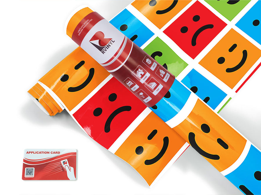 basic emoticon emoji Craft Vinyl Roll