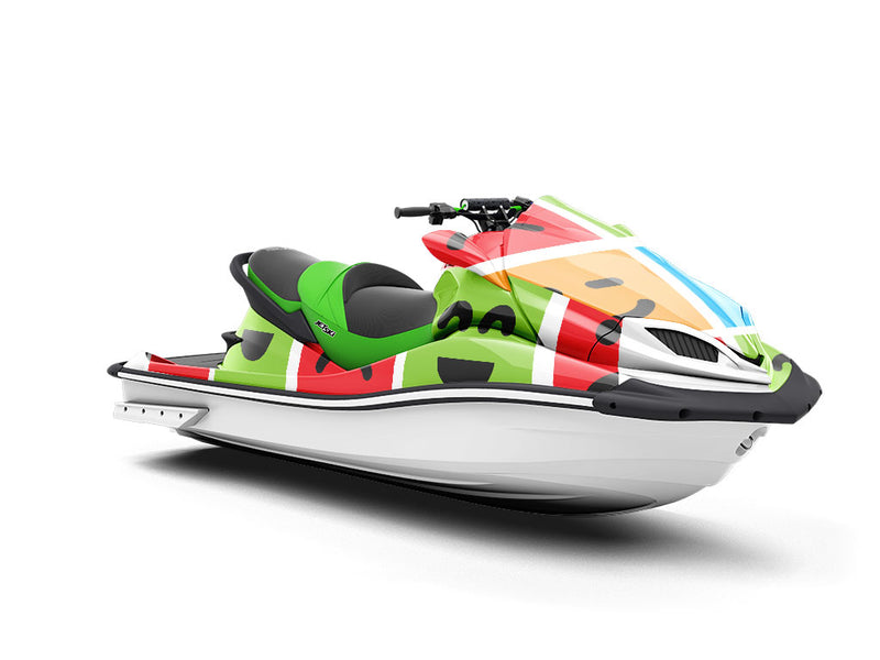 Basic Emoticon Emoji Jet Ski Vinyl Customized Wrap