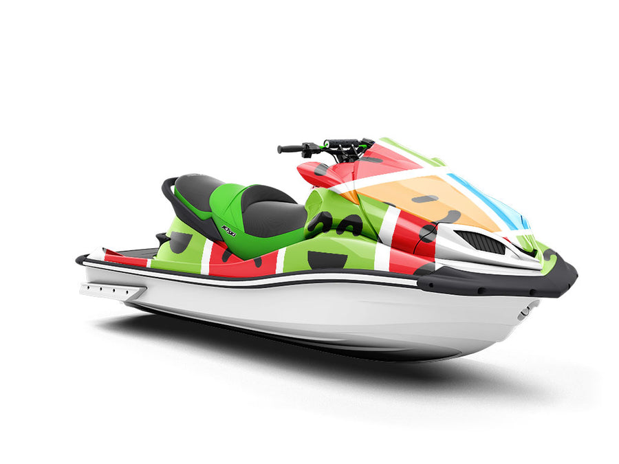 Basic Emoticon Emoji Jet Ski Vinyl Customized Wrap