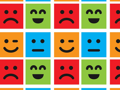 Basic Emoticon Emoji Vinyl Wrap Pattern~Rwraps Series 914 Digitally Printed Vinyl Wrap~0