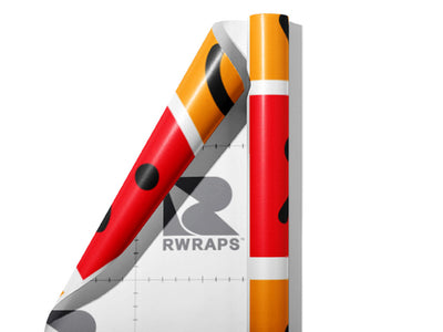 Basic Emoticon Emoji Wrap Film Sheets~Rwraps Series 914 Basic Emoticon Emoji Scrolled Sheet~3