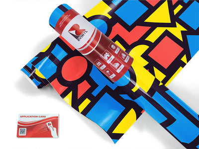 basic geometry abstract geometric Craft Vinyl Roll
