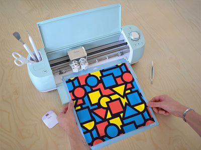 basic geometry abstract geometric Cricut Compatible Vinyl