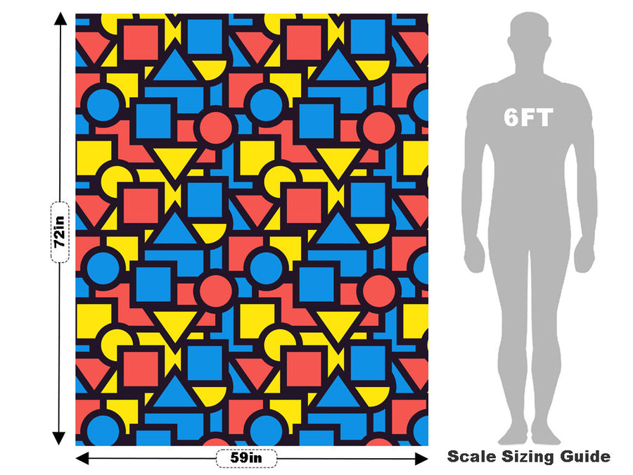 Basic Geometry Abstract Vehicle Wrap Scale~Rwraps Series 914 Basic Geometry Abstract Measurements~1