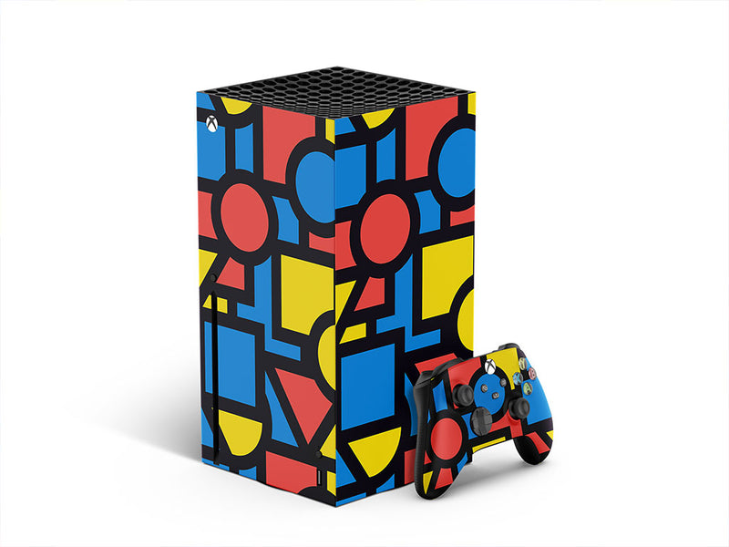 basic geometry abstract geometric XBOX DIY Decal