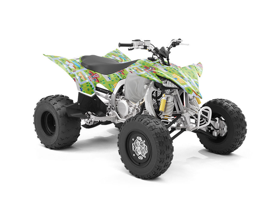 Basic Necessities Cityscape ATV Wrapping Vinyl