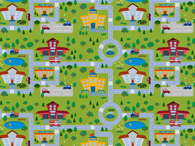 Basic Necessities Cityscape Vinyl Wrap Pattern~Rwraps Series 914 Digitally Printed Vinyl Wrap~0