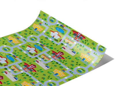 Basic Necessities Cityscape Vinyl Wraps~Rwraps Series 914 Digitally Printed Vinyl Wrap~1