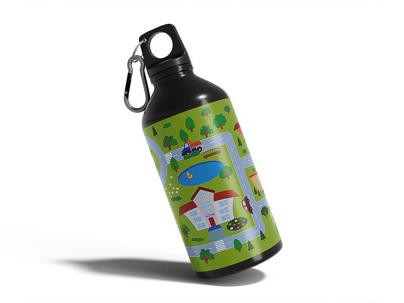 Water Bottle DIY Stickers