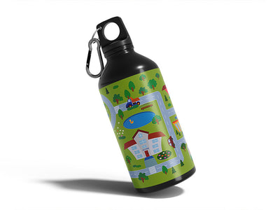 Water Bottle DIY Stickers