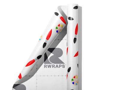 Basic Painter Hobby Wrap Film Sheets~Rwraps Series 914 Basic Painter Hobby Scrolled Sheet~3