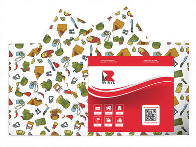 basic supplies camping Craft Vinyl Sheet Pack