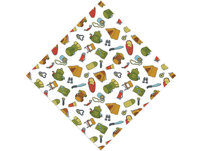 Basic Supplies Camping Vinyl Wrap Pattern