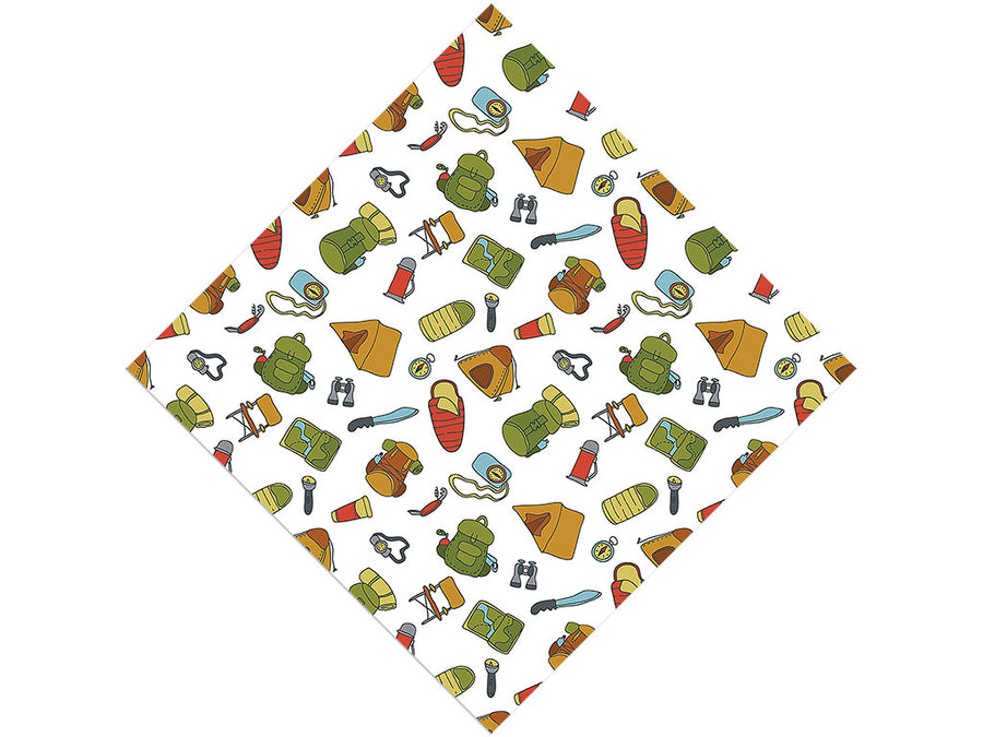 Basic Supplies Camping Vinyl Wrap Pattern