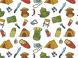 Basic Supplies Camping Vinyl Wrap Pattern~Rwraps Series 914 Digitally Printed Vinyl Wrap~0