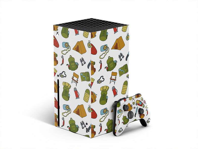 basic supplies camping XBOX DIY Decal
