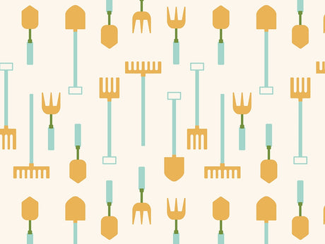 Basic Tools Gardening Vinyl Wrap Pattern~Rwraps Series 914 Digitally Printed Vinyl Wrap~0