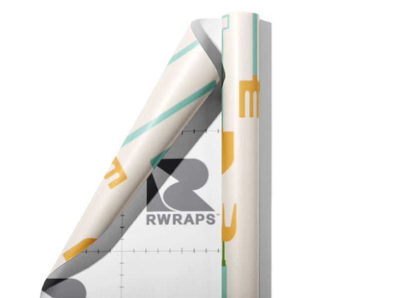 Basic Tools Gardening Wrap Film Sheets~Rwraps Series 914 Basic Tools Gardening Scrolled Sheet~3