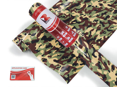 basin beige camouflage Craft Vinyl Roll