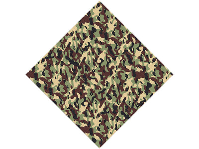 Basin Beige Camouflage Vinyl Wrap Pattern
