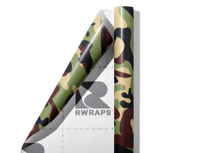 Basin Beige Camouflage Wrap Film Sheets~Rwraps Series 914 Basin Beige Camouflage Scrolled Sheet~3