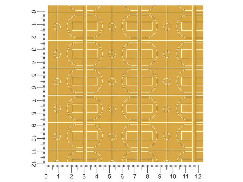 basketball court sport 1ft x 1ft Craft Sheets