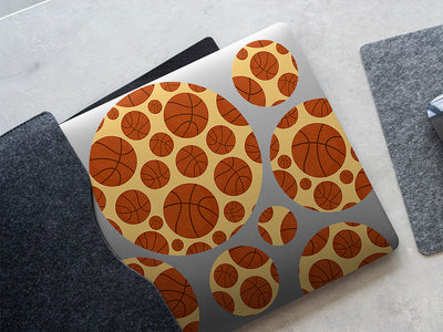basketball practice sport DIY Laptop Stickers