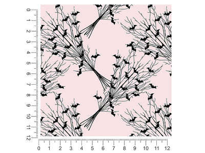 bat bouquet gothic 1ft x 1ft Craft Sheets
