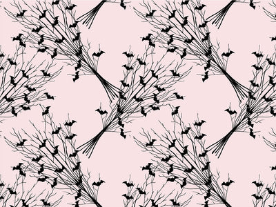 Bat Bouquet Gothic Vinyl Wrap Pattern~Rwraps Series 914 Digitally Printed Vinyl Wrap~0
