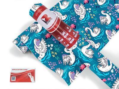 bath time bird Craft Vinyl Roll