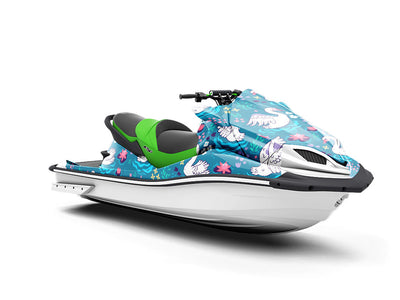 Bath Time Birds Jet Ski Vinyl Customized Wrap