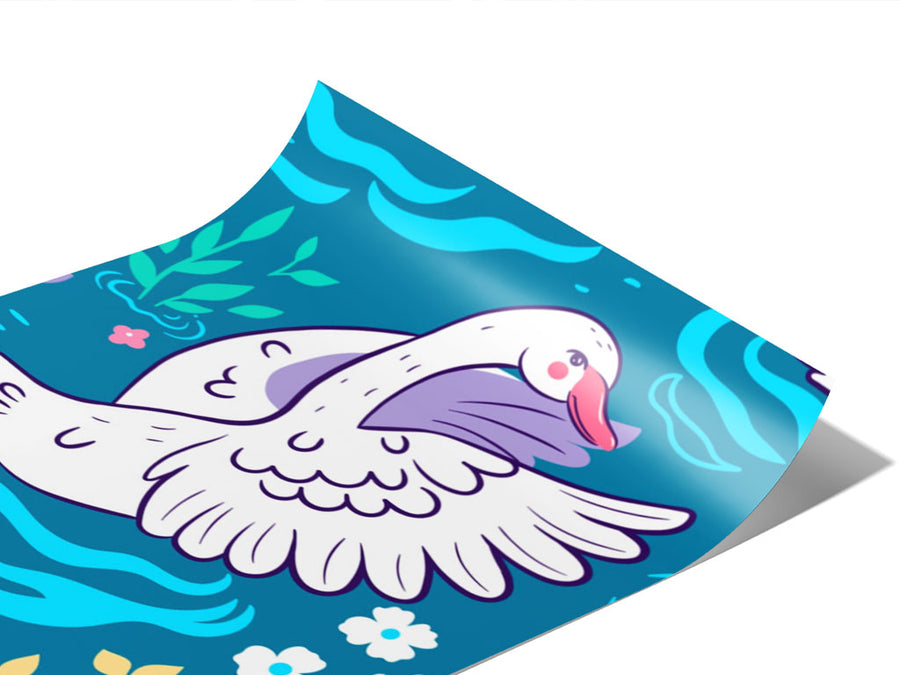 Bath Time Birds Vinyl Wraps~Rwraps Series 914 Digitally Printed Vinyl Wrap~0