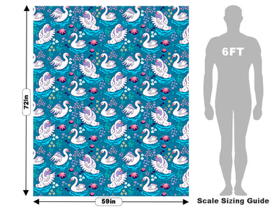 Bath Time Birds Vehicle Wrap Scale~Rwraps Series 914 Bath Time Birds Measurements~1