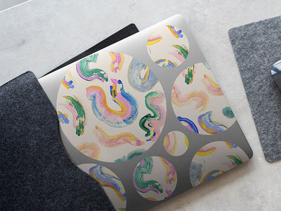 battle cry abstract geometric DIY Laptop Stickers