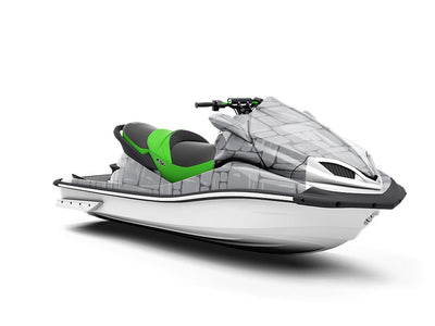 Battleship Grey Brick Jet Ski Vinyl Customized Wrap
