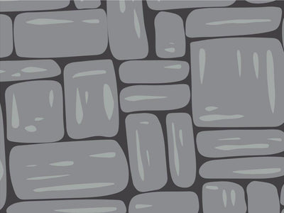 Battleship Grey Brick Vinyl Wrap Pattern~Rwraps Series 914 Digitally Printed Vinyl Wrap~0