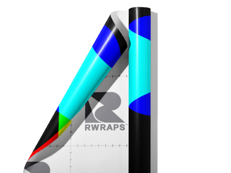 Be Back Retro Wrap Film Sheets~Rwraps Series 914 Be Back Retro Scrolled Sheet~3