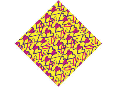 Be Mine Heart Vinyl Wrap Pattern