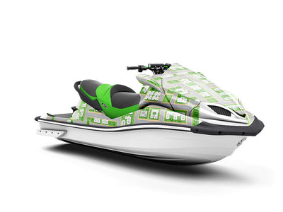 Be Neighborly Cityscape Jet Ski Vinyl Customized Wrap