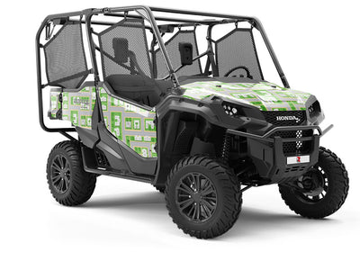 Be Neighborly Cityscape Utility Vehicle Vinyl Wrap
