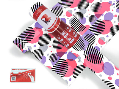 beach ballroom abstract geometric Craft Vinyl Roll