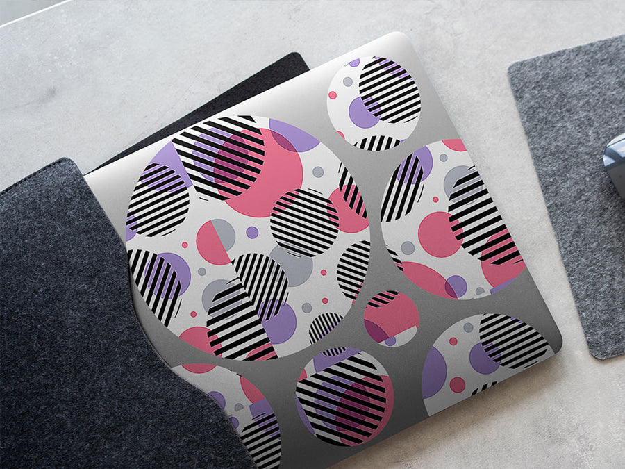 beach ballroom abstract geometric DIY Laptop Stickers