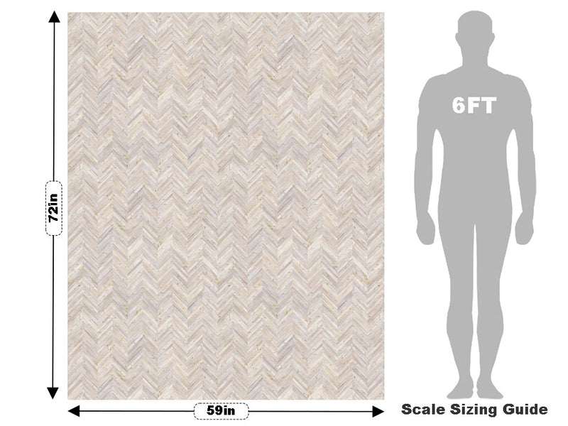 Beach House Wooden Parquet Vehicle Wrap Scale~Rwraps Series 914 Beach House Wooden Parquet Measurements~2