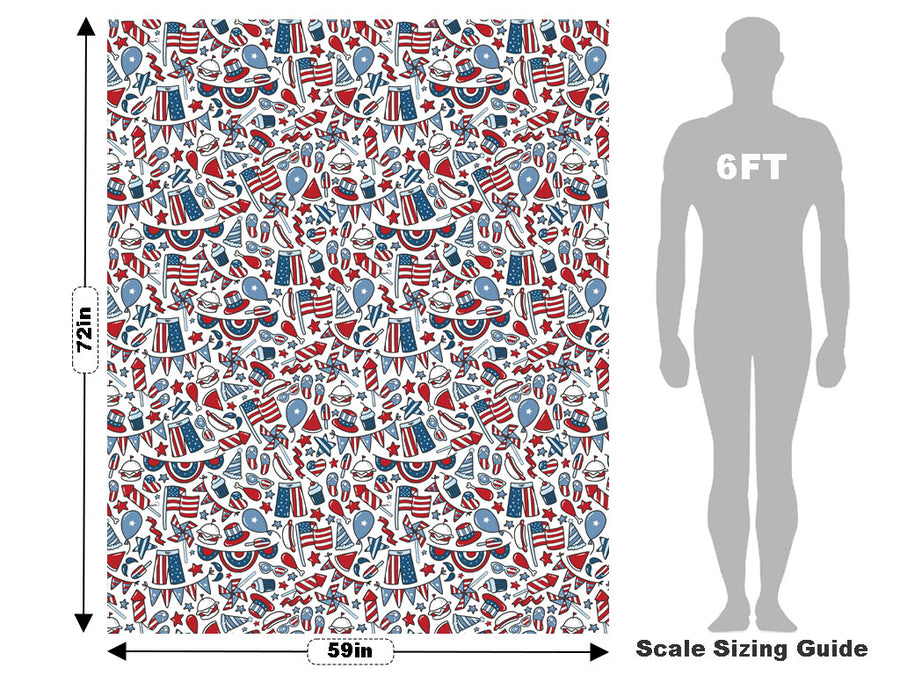 Beach Party Americana Vehicle Wrap Scale~Rwraps Series 914 Beach Party Americana Measurements~2